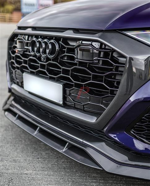 Grote foto audi rsq8 carbon voorlip splitter auto onderdelen tuning en styling