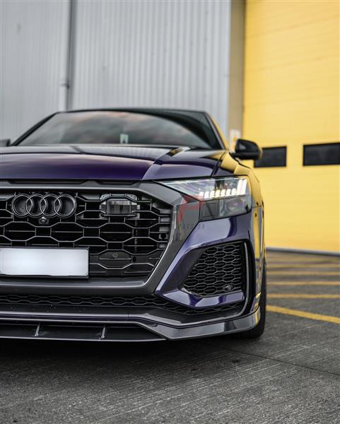 Grote foto audi rsq8 carbon voorlip splitter auto onderdelen tuning en styling