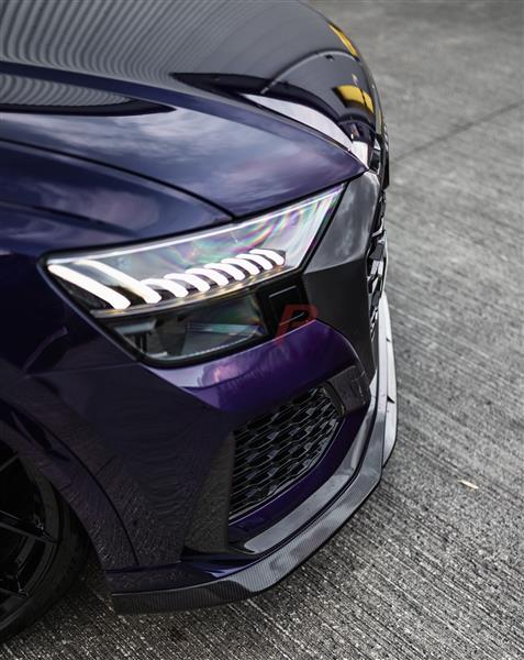 Grote foto audi rsq8 carbon voorlip splitter auto onderdelen tuning en styling