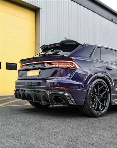 Grote foto audi rsq8 carbon diffuser trekhaak auto onderdelen tuning en styling