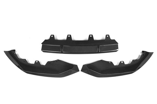 Grote foto bmw g30 g31 5 serie lci carbon voorlip splitter auto onderdelen tuning en styling