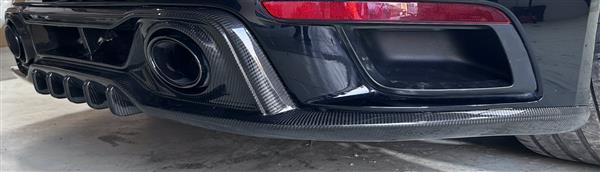 Grote foto porsche 911 992 turbo s carbon diffuser auto onderdelen tuning en styling