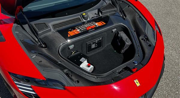 Grote foto ferrari sf90 stradale spider carbon kofferbak planelen set auto onderdelen tuning en styling