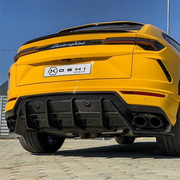 Grote foto lamborghini urus carbon diffuser auto onderdelen tuning en styling