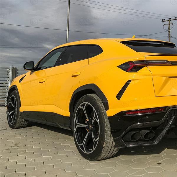 Grote foto lamborghini urus carbon wiel randen arches auto onderdelen tuning en styling