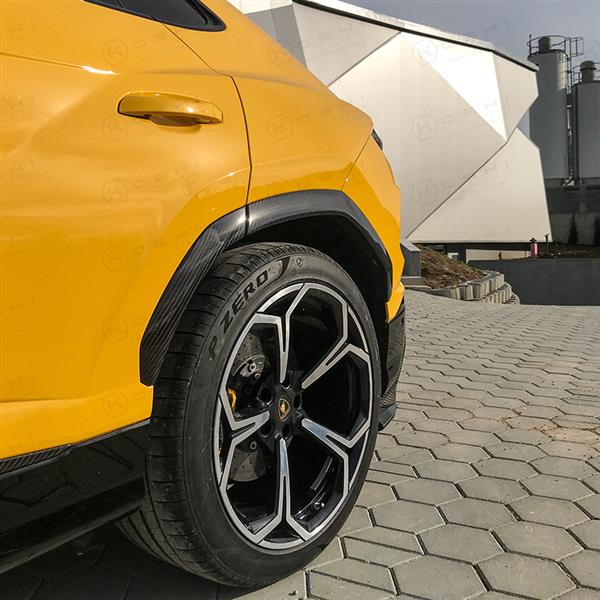 Grote foto lamborghini urus carbon wiel randen arches auto onderdelen tuning en styling