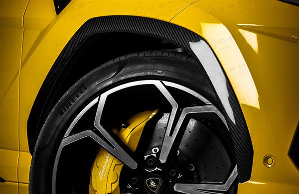 Grote foto lamborghini urus carbon wiel randen arches auto onderdelen tuning en styling