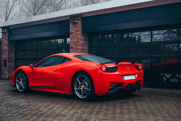 Grote foto ferrari 458 italia coupe carbon spoiler lip vleugel auto onderdelen tuning en styling