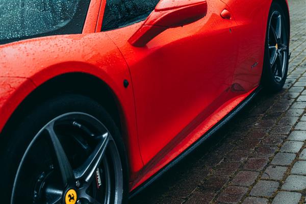 Grote foto ferrari 458 italia spider carbon side skirt extensions auto onderdelen tuning en styling