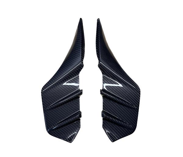Grote foto porsche taycan carbon voorbumper inlay auto onderdelen tuning en styling