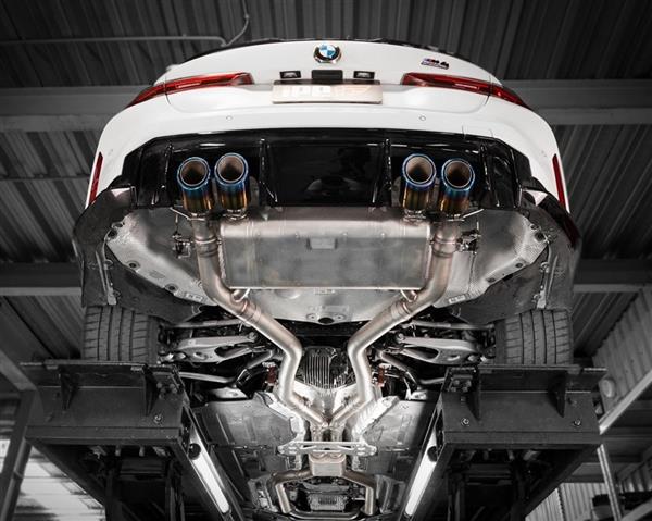 Grote foto ipe catback uitlaat bmw g80 g81 m3 g82 g83 m4 auto onderdelen tuning en styling