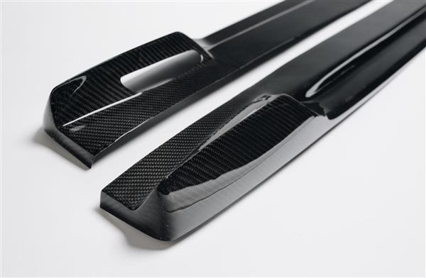 Grote foto bmw x6 g06 carbon side skirt extensions auto onderdelen tuning en styling