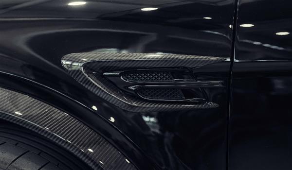 Grote foto bentley bentayga carbon zijscherm logo auto onderdelen tuning en styling