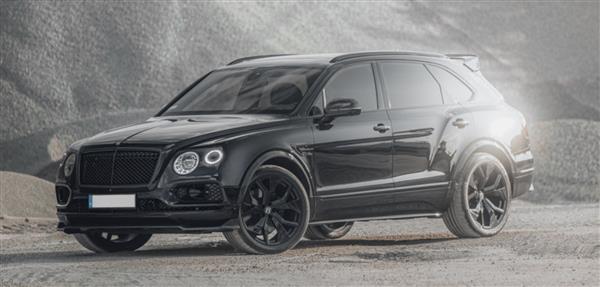 Grote foto bentley bentayga carbon voorlip splitter auto onderdelen tuning en styling