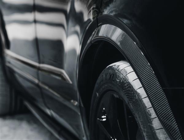 Grote foto bentley bentayga carbon spatbord wiel randen auto onderdelen tuning en styling