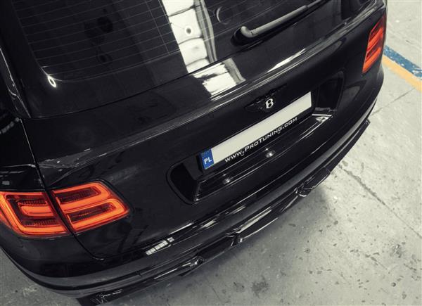Grote foto bentley bentayga carbon kofferbak spoiler lip auto onderdelen tuning en styling