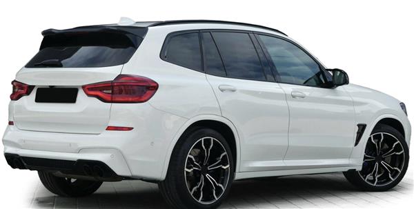 Grote foto bmw x3 g01 m style glans zwarte dak spoiler auto onderdelen tuning en styling