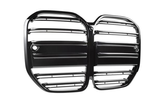 Grote foto bmw 4 serie g22 g23 g26 m style glans zwarte grill nieren auto onderdelen tuning en styling