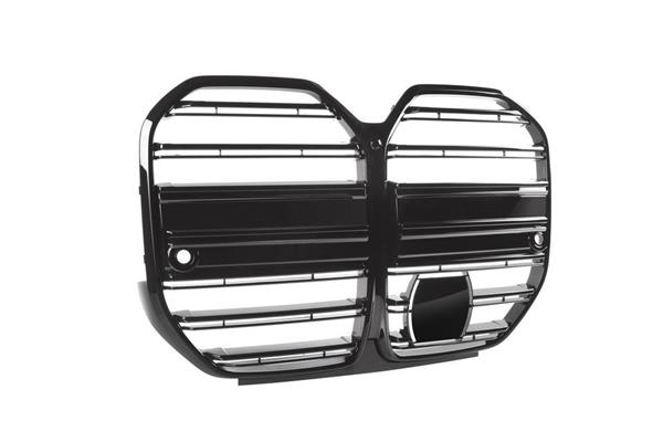 Grote foto bmw 4 serie g22 g23 g26 m style glans zwarte grill nieren auto onderdelen tuning en styling