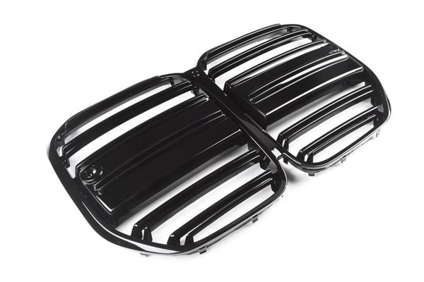 Grote foto bmw 4 serie g22 g23 g26 m style glans zwarte grill nieren auto onderdelen tuning en styling