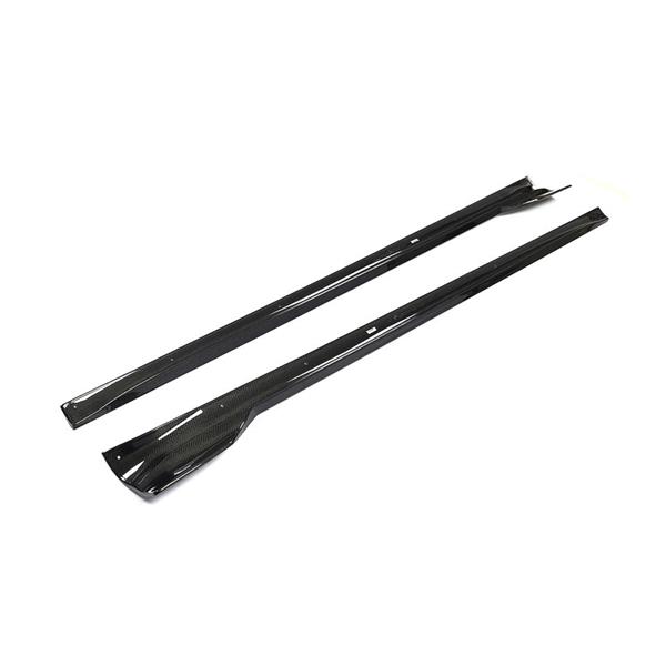 Grote foto tesla model s plaid carbon side skirt extensions auto onderdelen tuning en styling