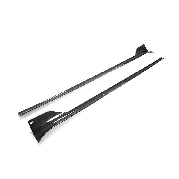 Grote foto tesla model s plaid carbon side skirt extensions auto onderdelen tuning en styling