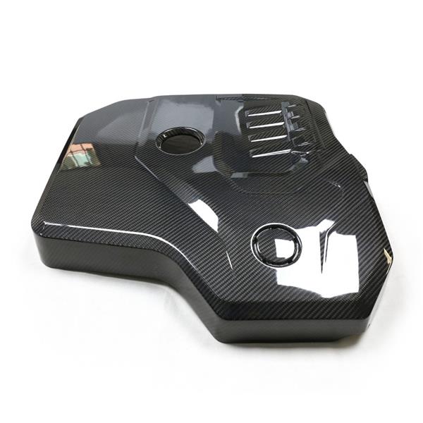 Grote foto bmw g20 g22 g30 b48 carbon engine cover auto onderdelen tuning en styling