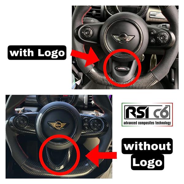Grote foto mini cooper f55 f56 f60 carbon stuur trim auto onderdelen tuning en styling