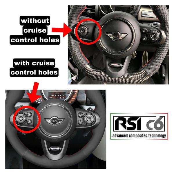 Grote foto mini cooper f55 f56 f60 carbon stuur trim auto onderdelen tuning en styling