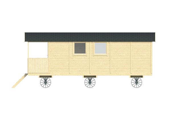 Grote foto zigeunerwagen kathleen tuin en terras overige tuin en terras