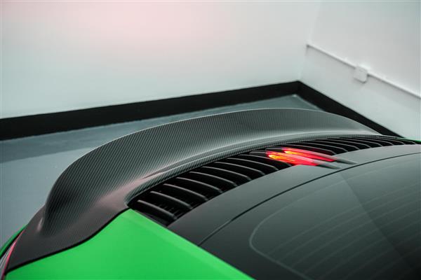 Grote foto porsche 992 911 gt3 style ducktail kofferbak spoiler vleugel auto onderdelen tuning en styling