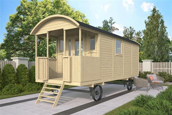 Grote foto zigeunerwagen johnny tuin en terras overige tuin en terras