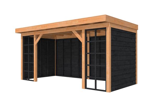 Grote foto douglasvision comfort compleet 500 x 270 cm tuin en terras tuinhuisjes en blokhutten