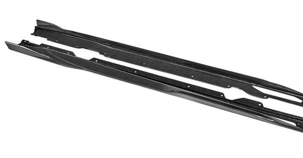 Grote foto bmw 4 serie g26 i4 carbon side skirt extensions auto onderdelen tuning en styling