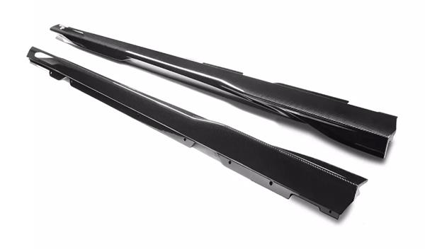 Grote foto bmw 4 serie g26 i4 carbon side skirt extensions auto onderdelen tuning en styling