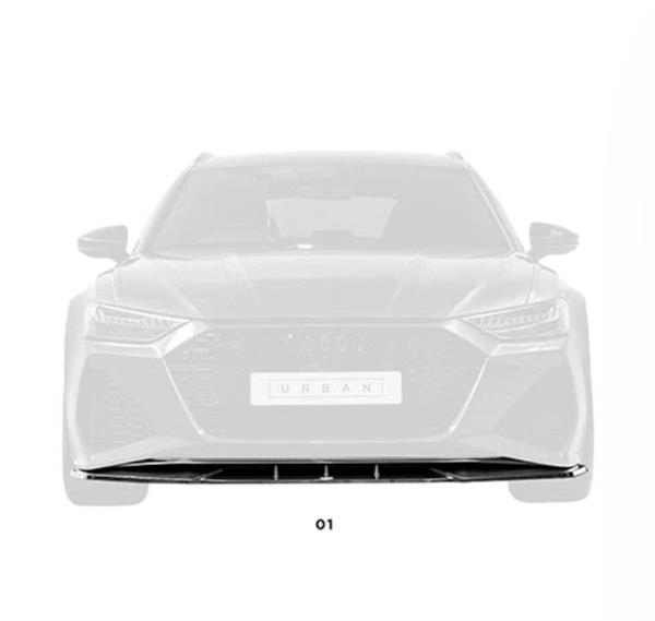 Grote foto audi rs6 rs7 c8 urban carbon voorlip splitter auto onderdelen tuning en styling