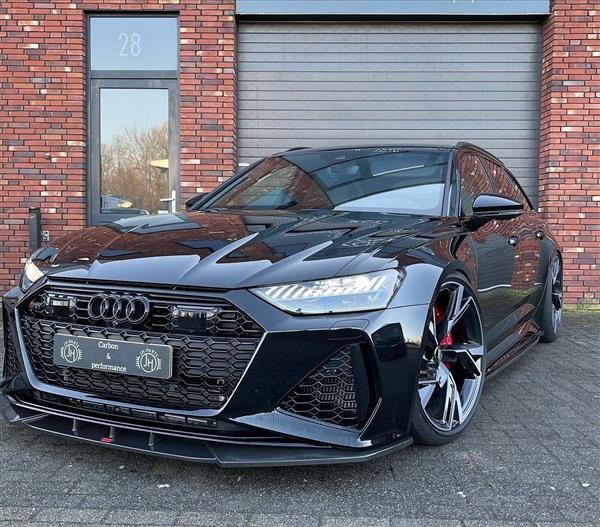 Grote foto audi rs6 rs7 c8 urban carbon voorlip splitter auto onderdelen tuning en styling