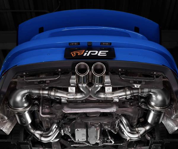 Grote foto porsche 992 gt3 touring ipe uitlaat auto onderdelen tuning en styling