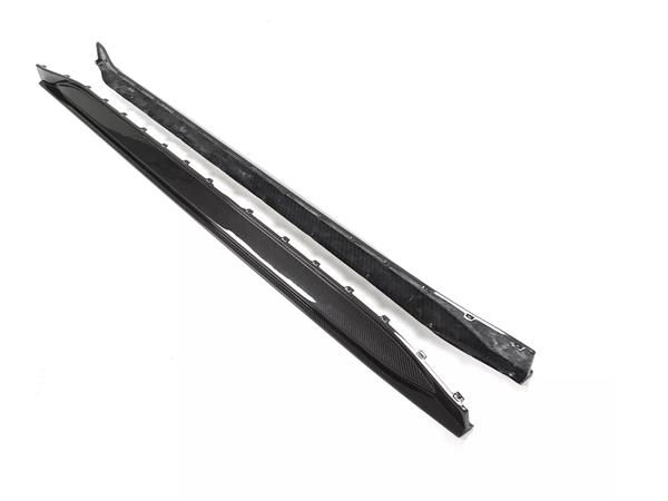 Grote foto bmw g80 g81 m3 carbon oem style side skirts auto onderdelen tuning en styling