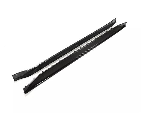 Grote foto bmw g80 g81 m3 carbon oem style side skirts auto onderdelen tuning en styling