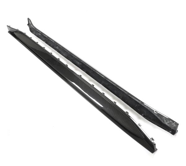 Grote foto bmw g80 g81 m3 carbon oem style side skirts auto onderdelen tuning en styling
