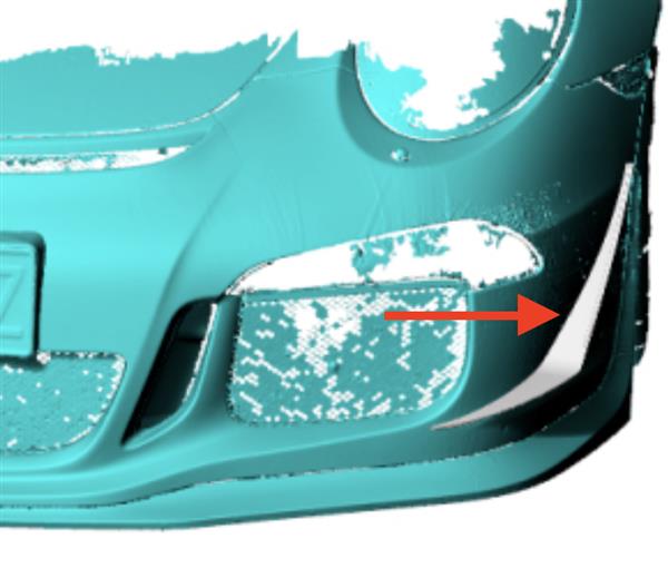 Grote foto porsche 991 911 gt3 rs carbon canards voorbumper auto onderdelen tuning en styling