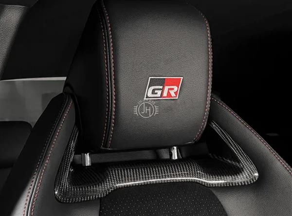 Grote foto toyota yaris gr carbon kopsteun inleg auto onderdelen tuning en styling