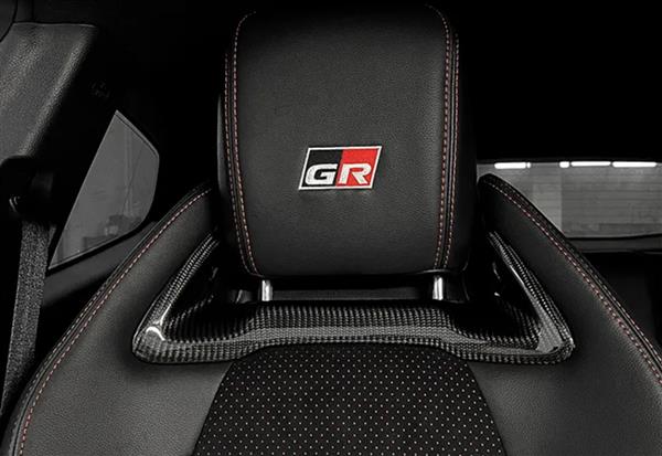 Grote foto toyota yaris gr carbon kopsteun inleg auto onderdelen tuning en styling