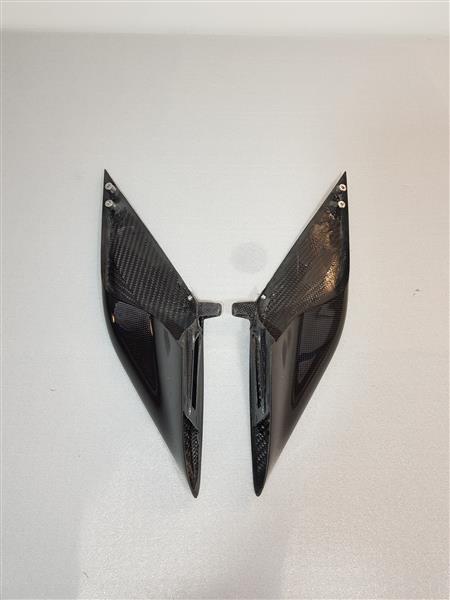 Grote foto ferrari f8 tributo carbon luchthapper zijscherm auto onderdelen tuning en styling