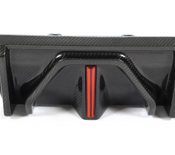 Grote foto bmw g80 g81 g82 g83 m3 m4 carbon diffuser met remlicht auto onderdelen tuning en styling