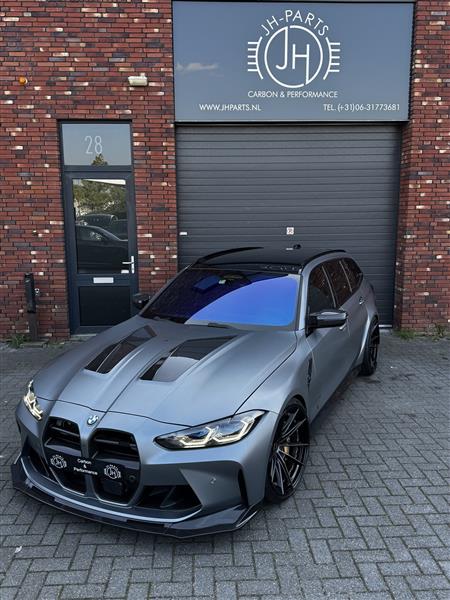 Grote foto bmw g80 g81 g82 g83 m3 m4 carbon v voorlip splitter auto onderdelen tuning en styling