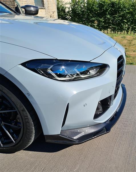 Grote foto bmw g80 g81 g82 g83 m3 m4 carbon v voorlip splitter auto onderdelen tuning en styling