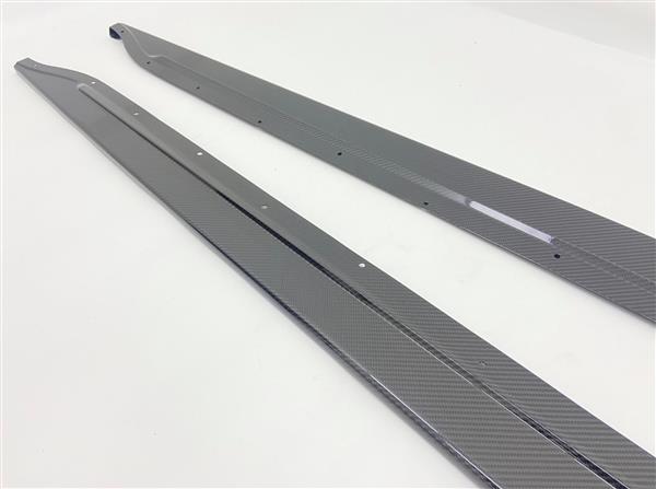 Grote foto bmw g80 g81 m3 carbon side skirt extensions auto onderdelen tuning en styling