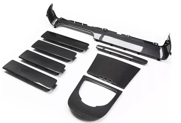 Grote foto mercedes g klasse w464 carbon interieur lijsten auto onderdelen tuning en styling